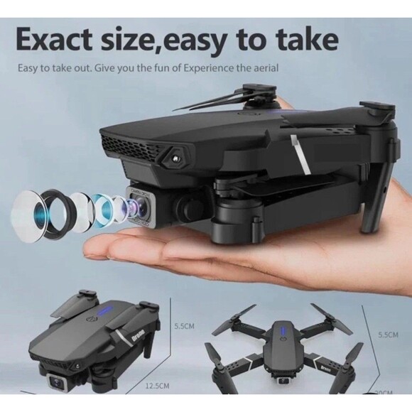 YOMI LF-620 Drone Avoid Obstacles 4K Camera Foldable Quadcopter New In seal Box - Picture 4 of 6